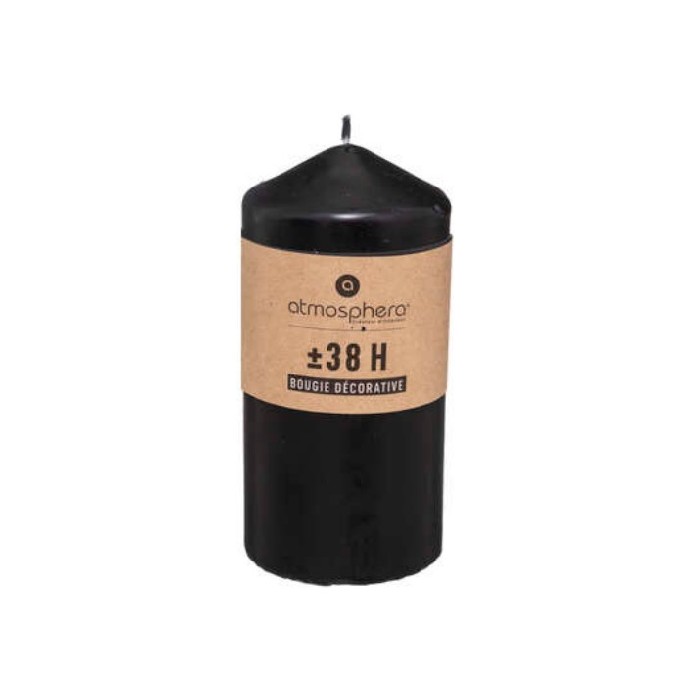 home-decor/candles-home-fragrance/atmosphera-black-round-candle-68cm-x-14cm-marque