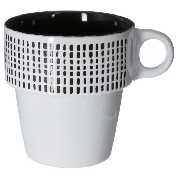kitchenware/racks-holders-trollies/sg-secret-de-gourmet-mugs-medium-set-of-6-on-rack-ethnik-26cl