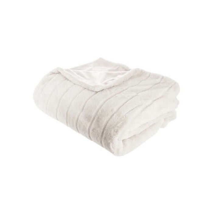 home-textiles/blankets-throws/atmosphera-blanket-manoir-white-180x230