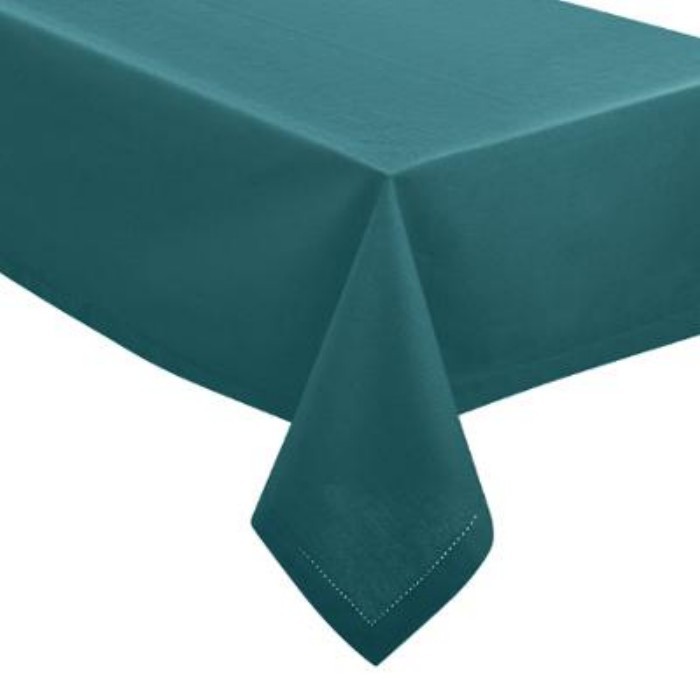 home-textiles/table-cloths-runners/atmosphera-chambray-blue-tablecloth-140cm-x-240cm