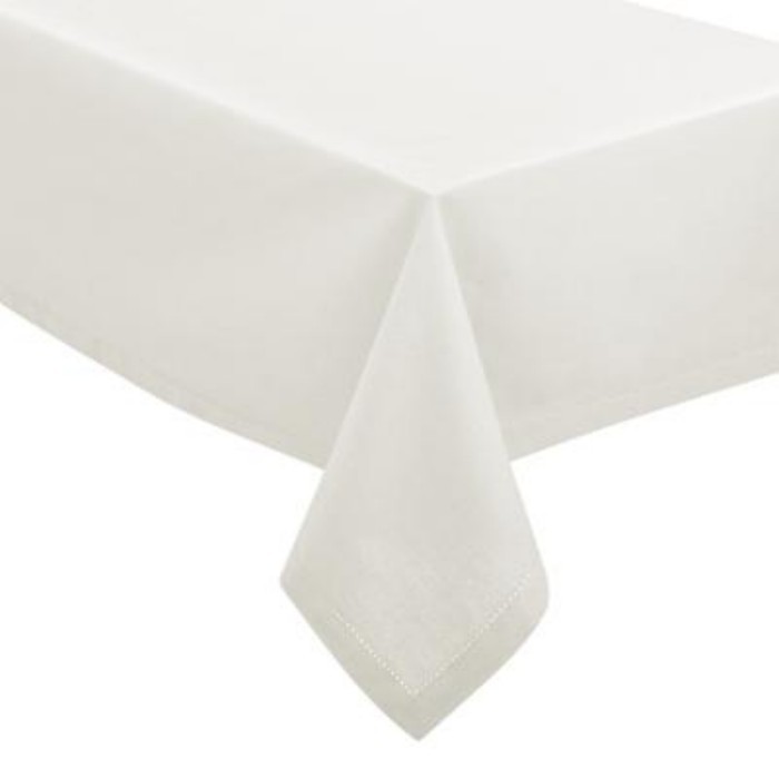 home-textiles/table-cloths-runners/atmosphera-chambray-tablecloth-white-140cm-x-240cm