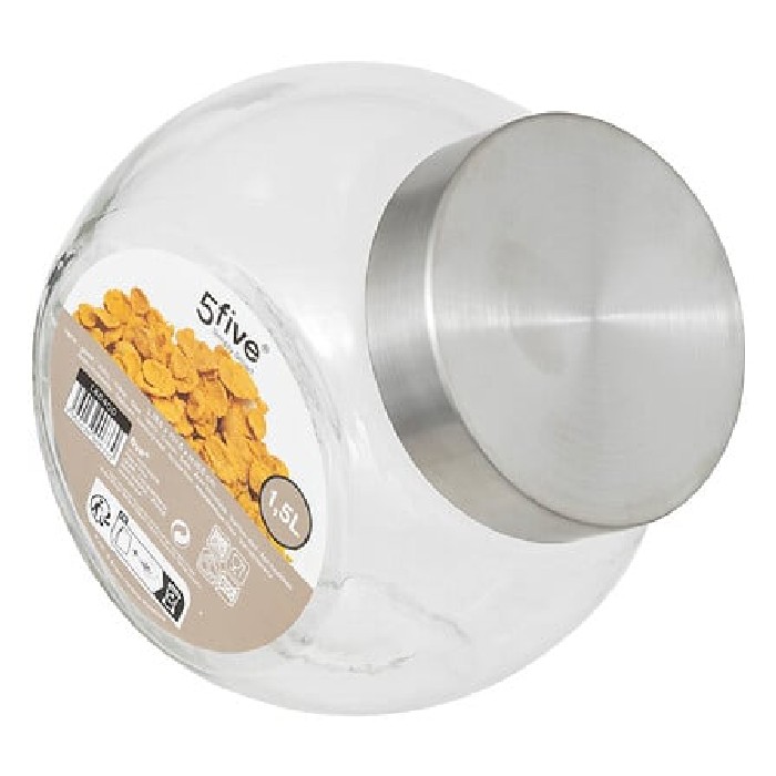 kitchenware/food-storage/5five-tilted-glass-jar-with-stainless-steel-lid-15l-nixo