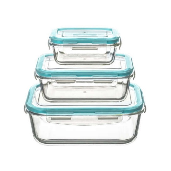 kitchenware/food-storage/5five-rectangular-glass-box-clipeat-set-of-3-gm