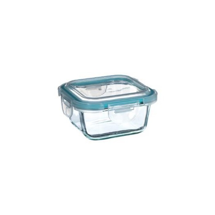 kitchenware/food-storage/5five-square-glass-box-clipeat-330ml
