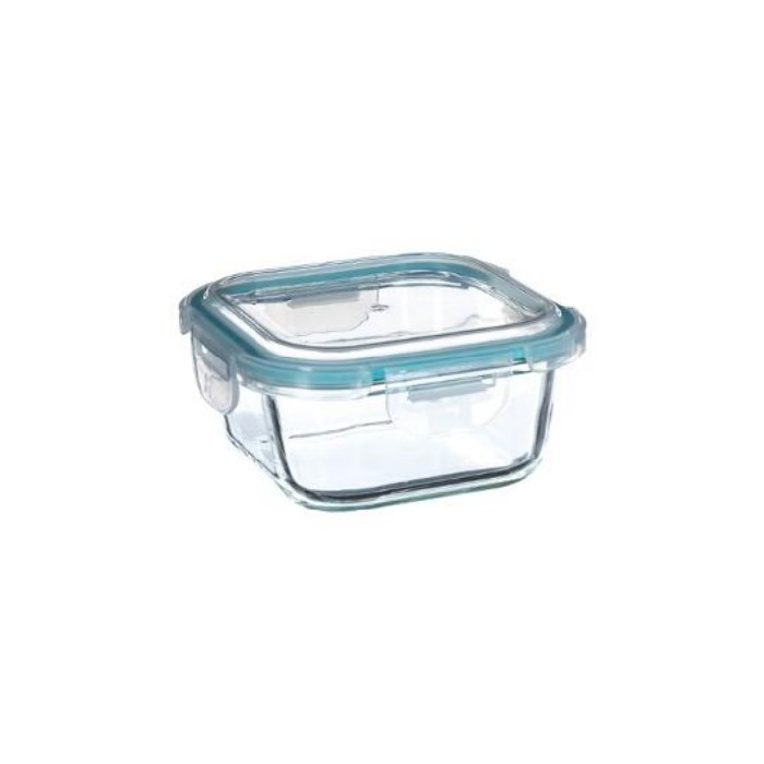 kitchenware/food-storage/5five-square-glass-box-clipeat-530ml