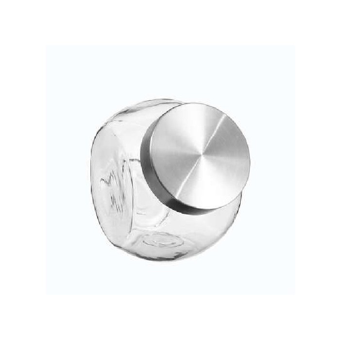 kitchenware/food-storage/5five-tilted-glass-jar-with-stainless-steel-lid-065l-nixo