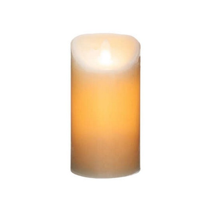 home-decor/candles-home-fragrance/atmosphera-white-cream-led-candle-h20cm