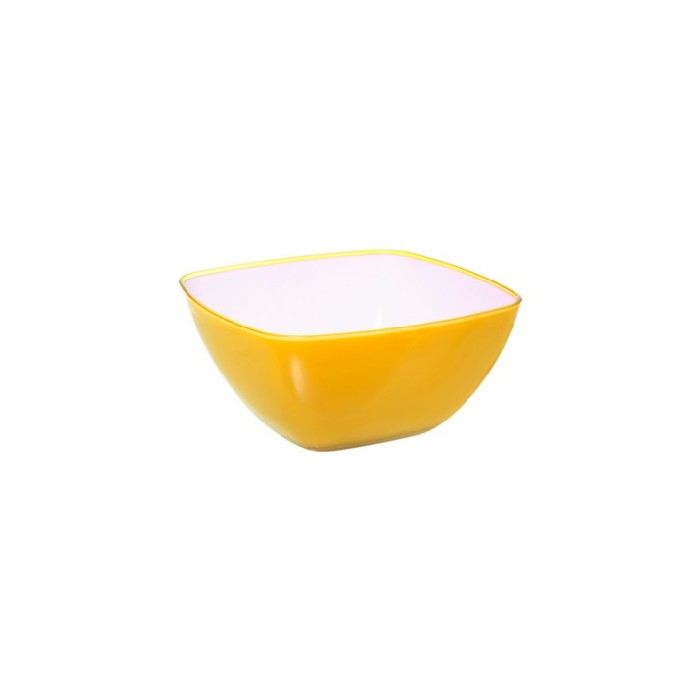 tableware/plates-bowls/5five-square-yellow-salad-bowl-14cm