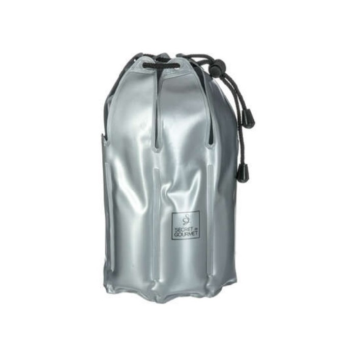 tableware/miscellaneous-tableware/sg-secret-de-gourmet-wine-cover-silver-11cm-x-21cm