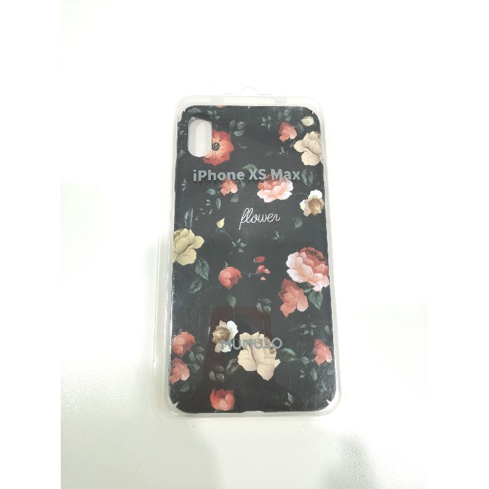 electronics/mobile-phone-accessories/mumuso-iphone-xs-max-painted-phone-case-black-peony