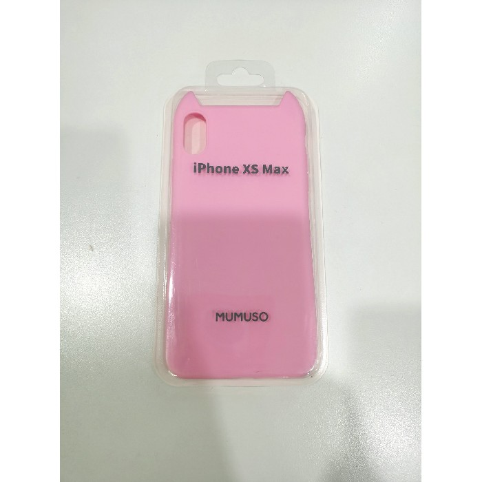 electronics/mobile-phone-accessories/mumuso-iphone-xs-max-cat-ear-silicone-phone-case-pink