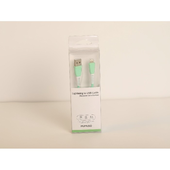 electronics/cables-adapters/mumuso-lightning-to-usb-cable-macaron-colorgreen