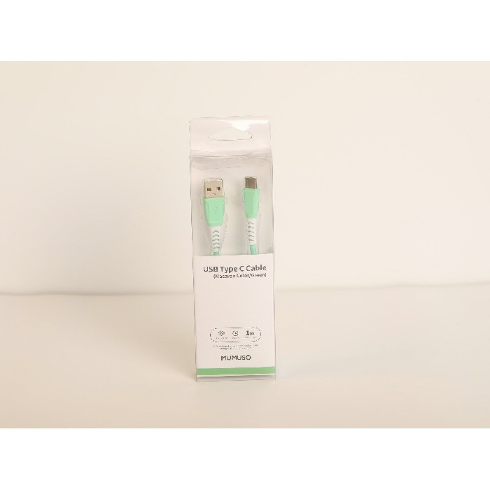electronics/cables-adapters/mumuso-usb-type-c-cable-macaron-colorgreen