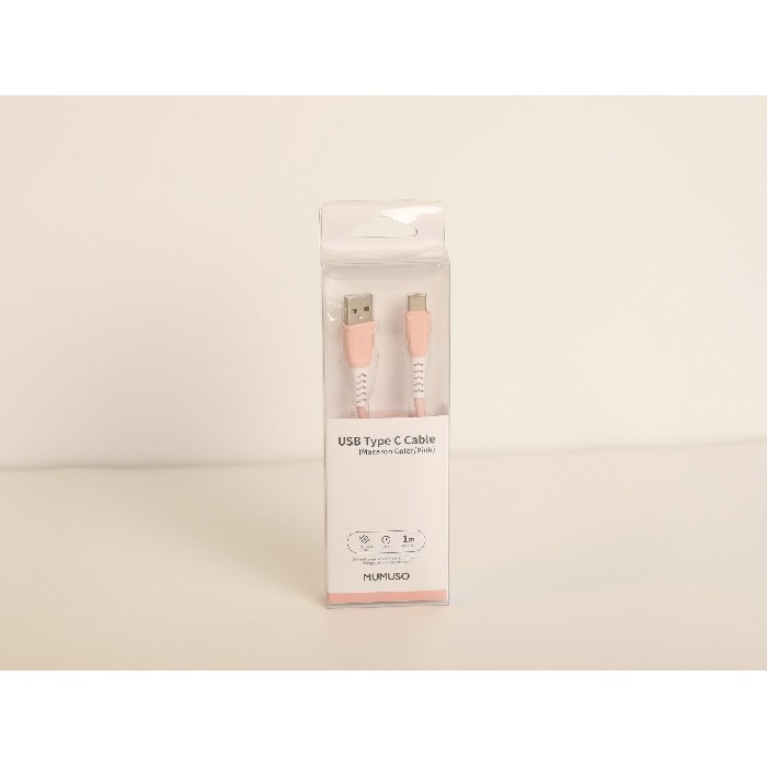 electronics/cables-adapters/mumuso-usb-type-c-cable-macaron-colorpink