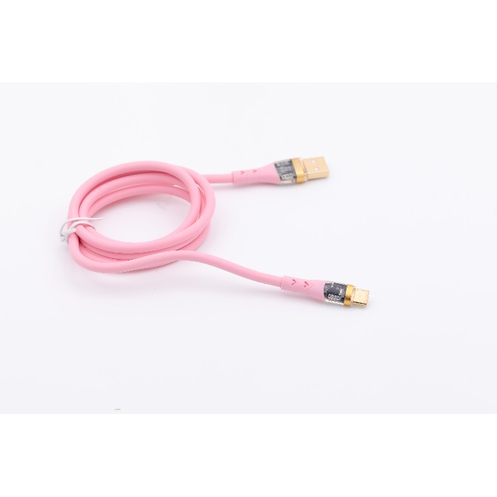electronics/cables-adapters/mumuso-usb-type-c-cable-with-transparent-shell-pink