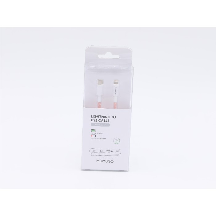 electronics/cables-adapters/mumuso-lightning-to-usb-cable-20w-pd-fast-chargepink2-m