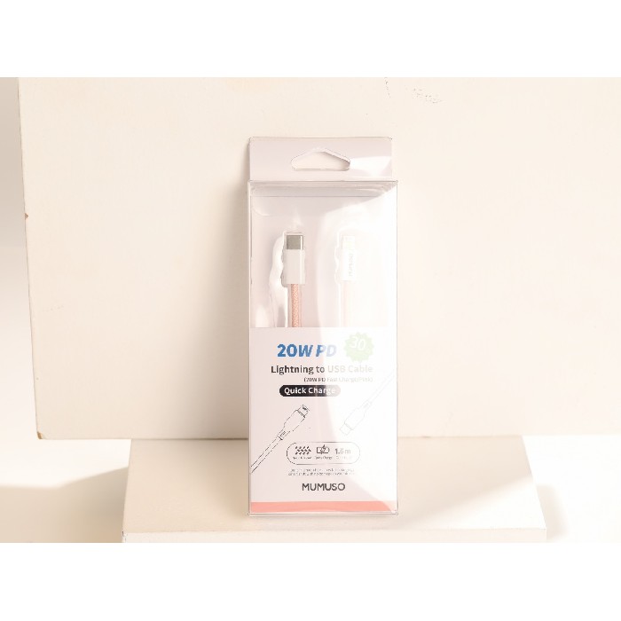 electronics/cables-adapters/mumuso-lightning-to-usb-cable-20w-pd-fast-chargepink