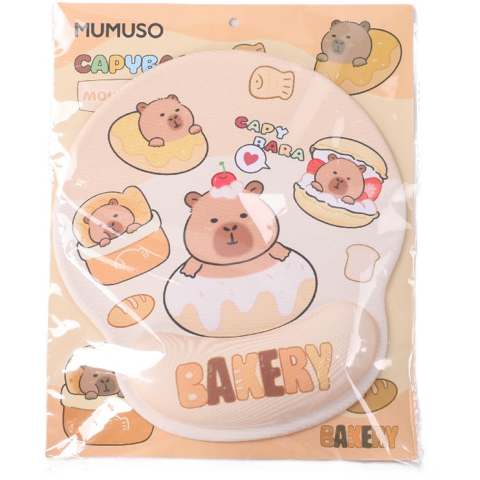 electronics/keyboards-mice/mumuso-capybara-mouse-pad-with-wrist-rest