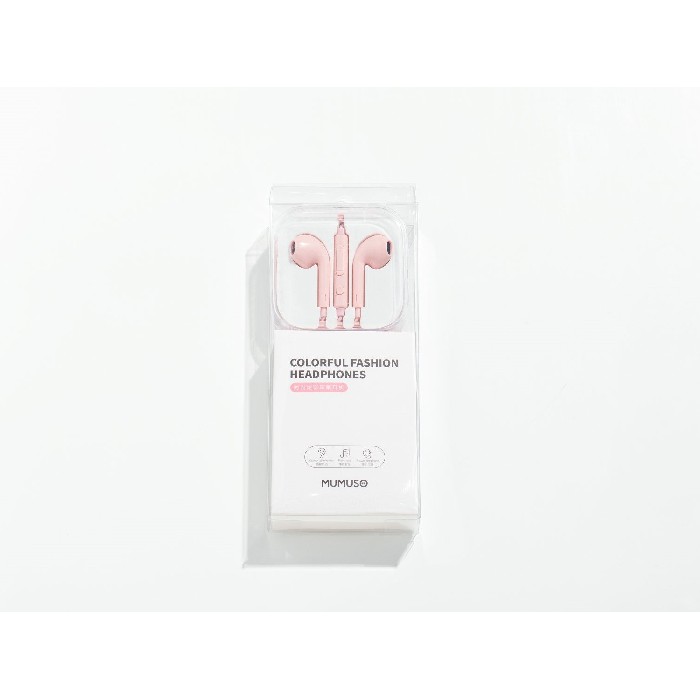 electronics/headphones-ear-pods/mumuso-colorful-fashion-headphones-pink