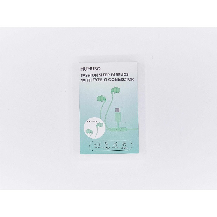 electronics/headphones-ear-pods/mumuso-fashion-sleep-earbuds-with-type-c-connector-green