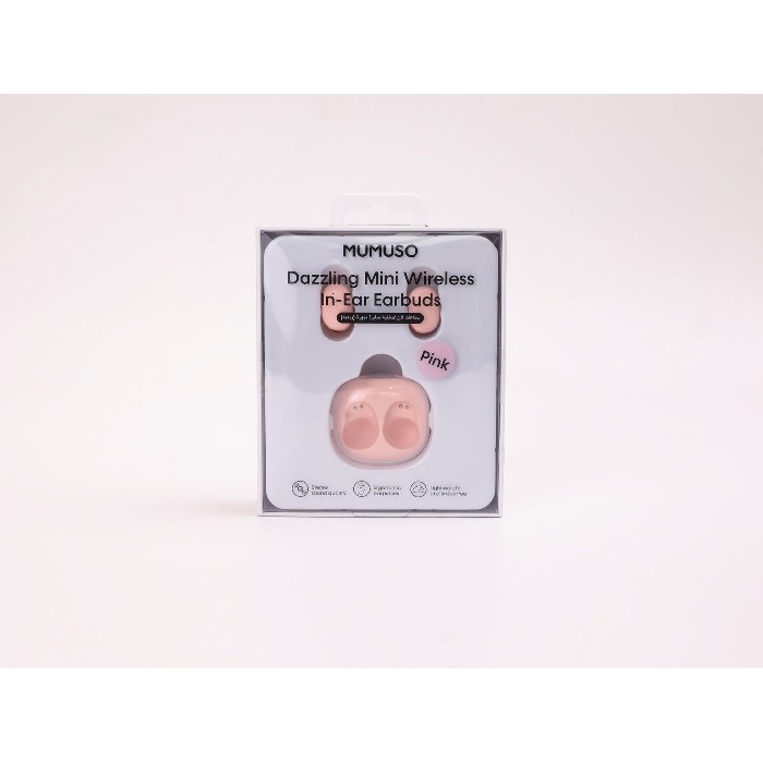 electronics/headphones-ear-pods/mumuso-dazzling-mini-wireless-in-ear-earbuds-pink-