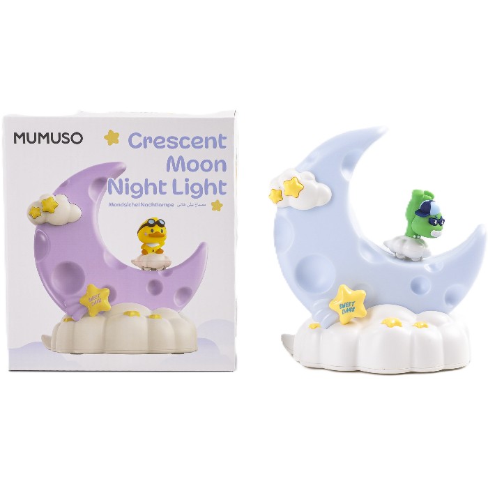lighting/decorative-lighting/mumuso-crescent-moon-night-light-sliding-dinosaur-blue