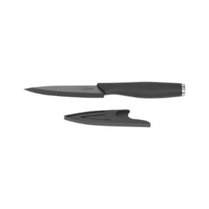 kitchenware/utensils/5five-paring-knife-with-blade-cover-black-20cm