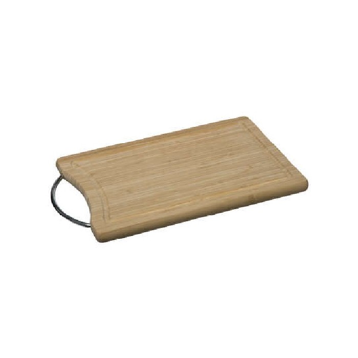 kitchenware/miscellaneous-kitchenware/5five-bamboo-cutting-board-with-stainless-steel-handle-30cm-x-20cm