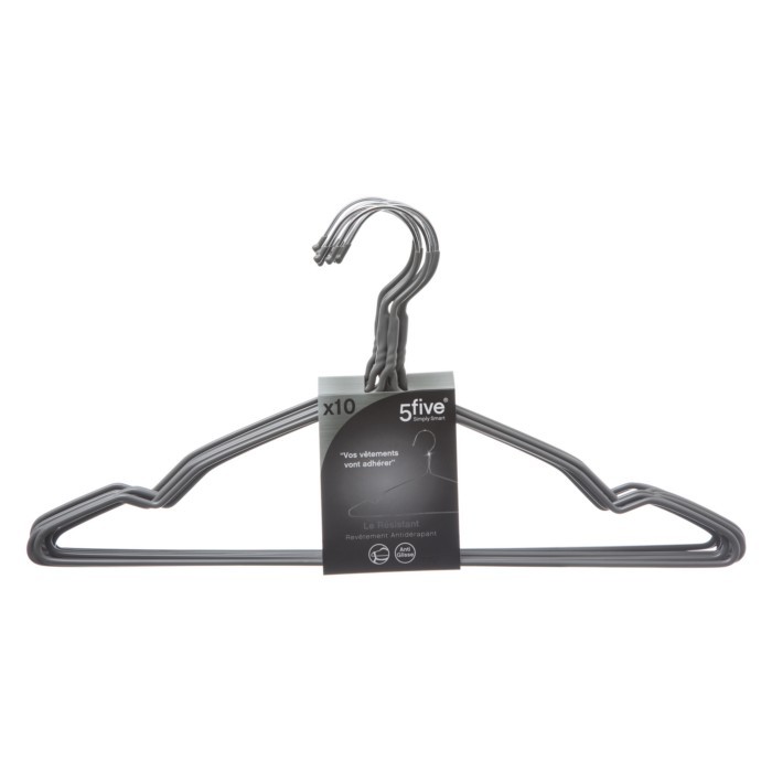 household-goods/clothes-hangers/5five-metal-pvc-hanger-x10-grey