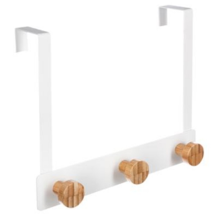 household-goods/garment-racks-wall-hooks/5five-3-bamboo-hooks-white