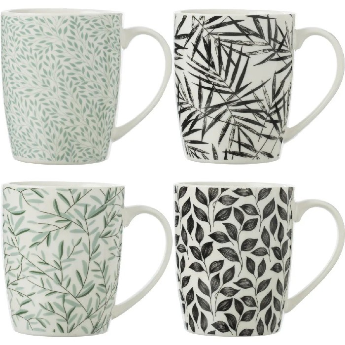 tableware/mugs-cups/sg-secret-de-gourmet-mug-m-floral-green-33cl-set-of-4-assorted