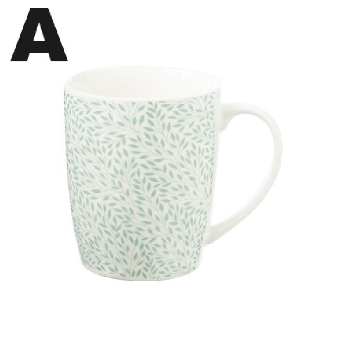 tableware/mugs-cups/sg-secret-de-gourmet-mug-m-floral-green-33cl-set-of-4-assorted
