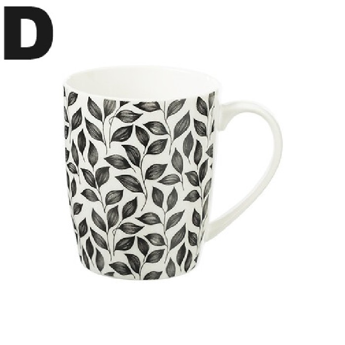 tableware/mugs-cups/sg-secret-de-gourmet-mug-m-floral-green-33cl-set-of-4-assorted
