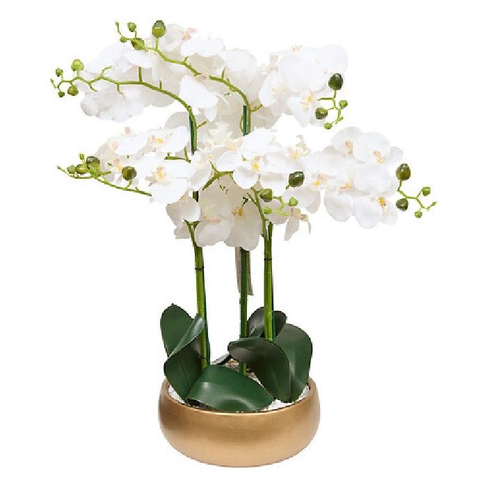 home-decor/artificial-plants-flowers/atmosphera-orchid-pot-doré-sanae-h65cm