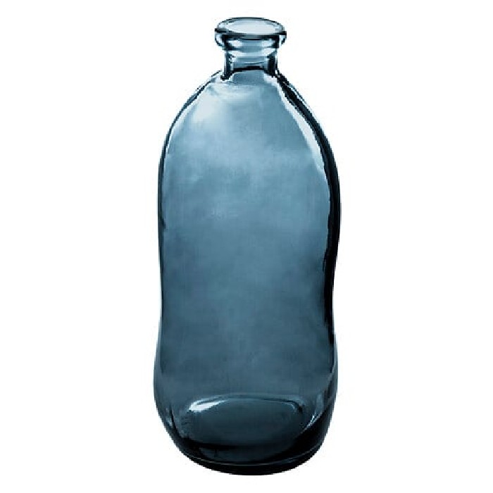 home-decor/vases/atmosphera-recycled-glass-bottle-blue-h73cm