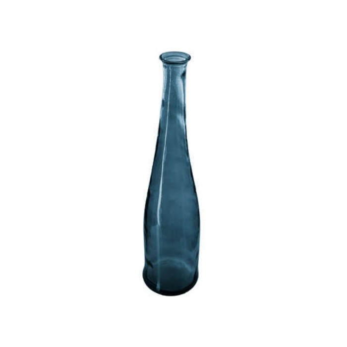 home-decor/vases/atmosphera-long-recycled-blue-glass-vase-height-80cm