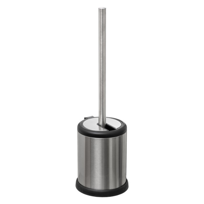 bathrooms/toilet-brushes/5five-toilet-brush-with-lid-silver