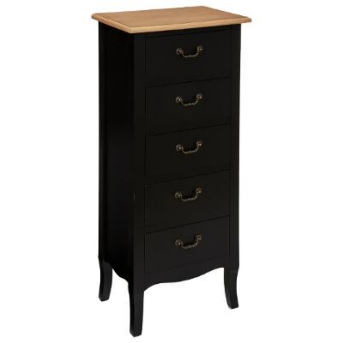 bedrooms/chest-of-drawers/atmosphera-chrysa-blk-5dr-chest