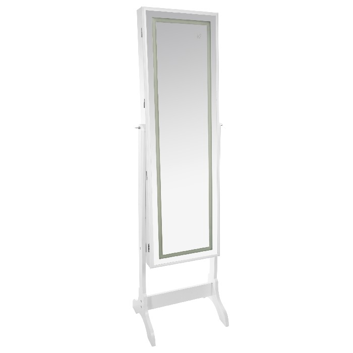 home-decor/mirrors/atmosphera-led-jewelry-cabinet-white