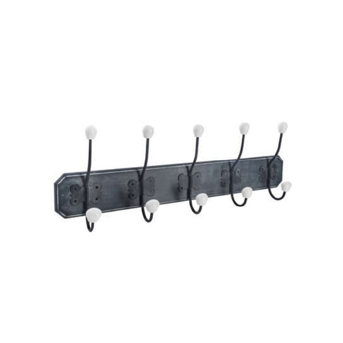 household-goods/garment-racks-wall-hooks/atmosphera-mdf-wall-hanger-with-5-metal-hooks-–-2-assorted