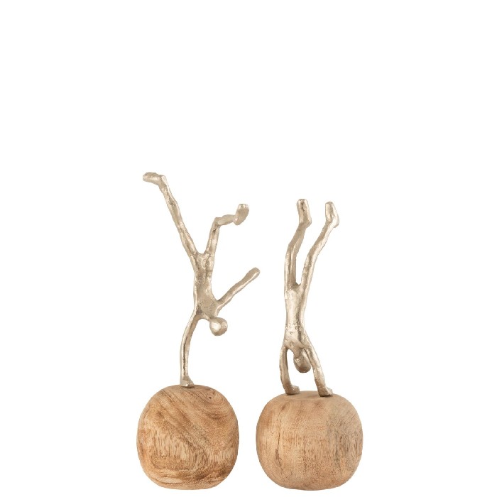 home-decor/decorative-ornaments/figure-standing-on-foot-aluminiummango-wood-naturalsilver-assortment-of-2