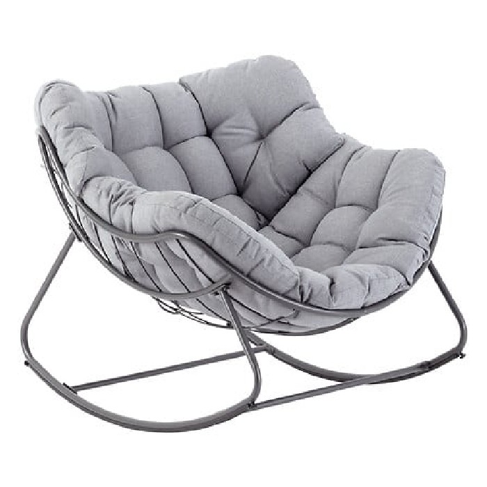 outdoor/chairs-deckchairs/hespéride-paopao-relax-outdoor-rocking-chair-grey