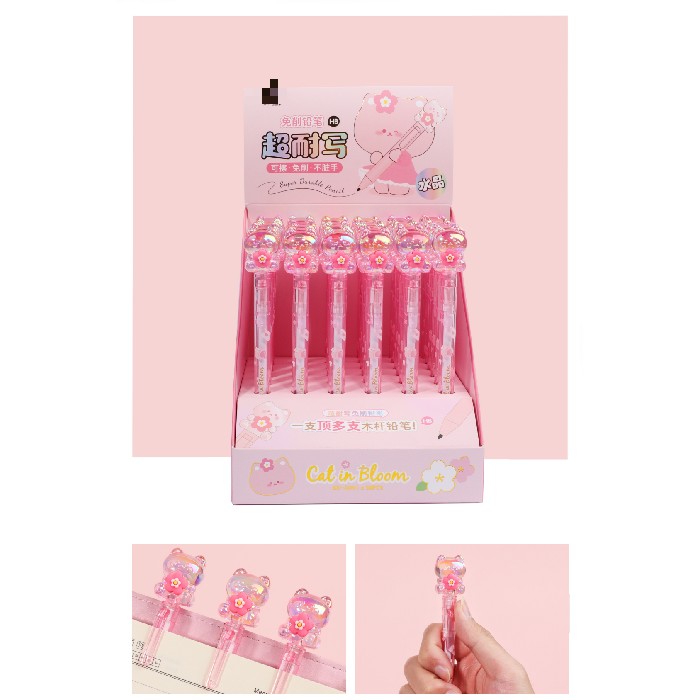 kids-and-stationery/stationery/mumuso-everlasting-crystal-pencil-kitten-cherry-blossom