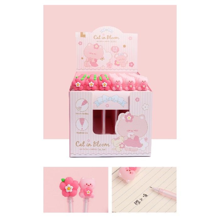 kids-and-stationery/stationery/mumuso-gel-pen-kitten-cherry-blossom