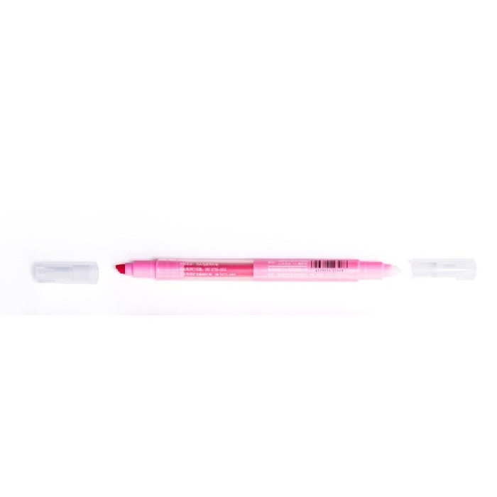 kids-and-stationery/stationery/mumuso-double-head-can-wipe-fluorescent-pen-pink