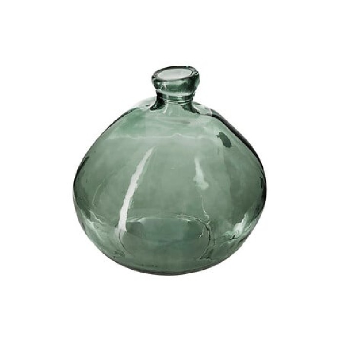 home-decor/vases/atmosphera-round-recycled-glass-khaki-diameter-21cm