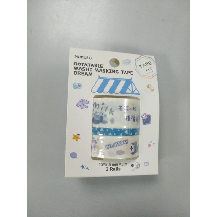 kids-and-stationery/stationery/mumuso-rotatable-washi-masking-tape-dream