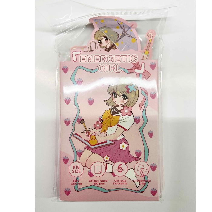 kids-and-stationery/stationery/mumuso-multifunctional-sticky-notepad-energetic-girltype-a