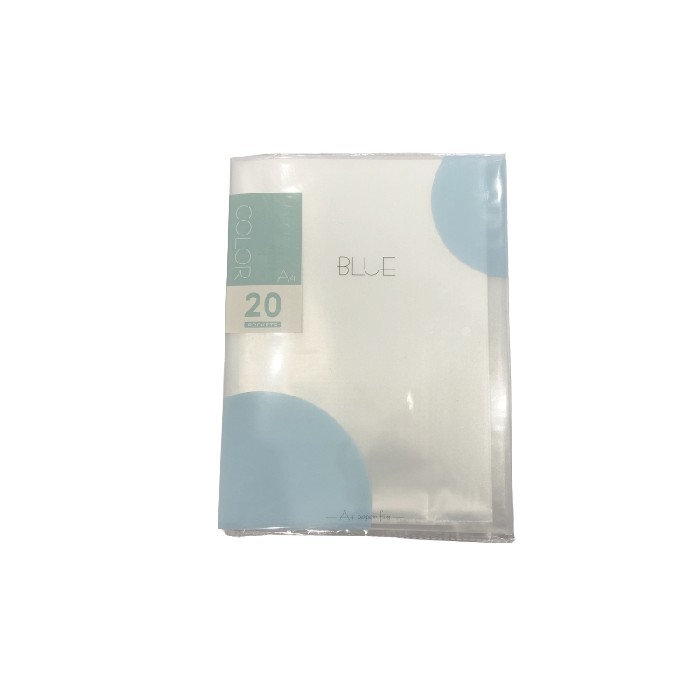 kids-and-stationery/stationery/mumuso-plastic-binder-with-clear-sleeves-20-sheetssky-blue