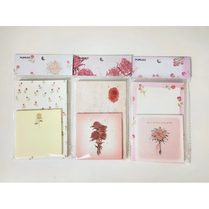 kids-and-stationery/stationery/mumuso-rose-series-notepad-set